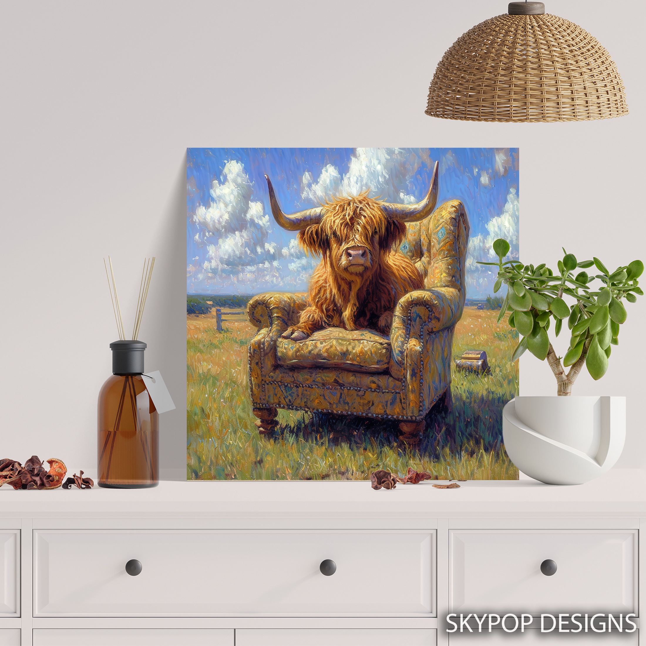 5.jpg Highland Cow Art