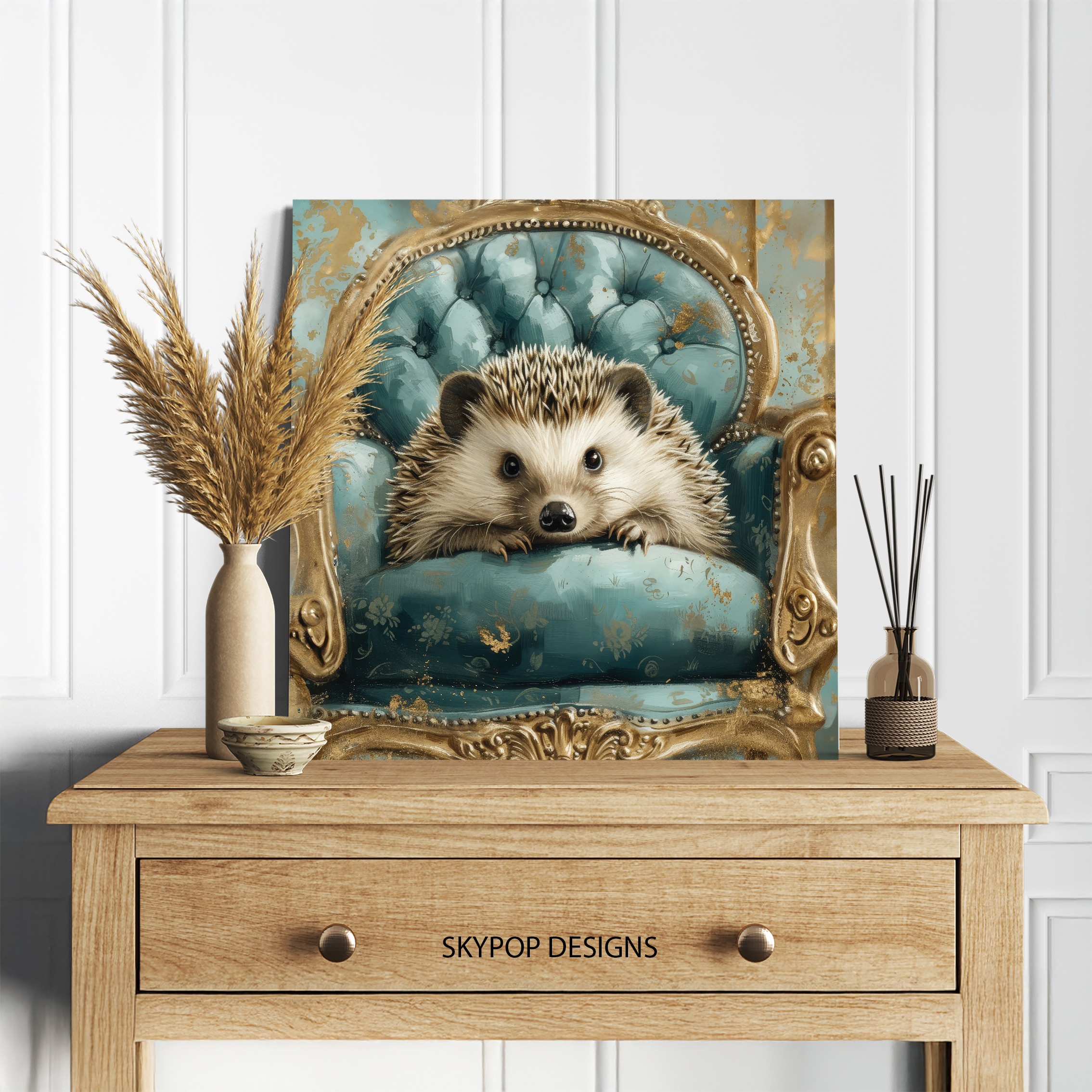 5.jpg Hedgehog Art