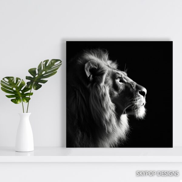 Lion Portrait Art