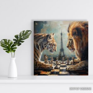 Lion Tiger Art