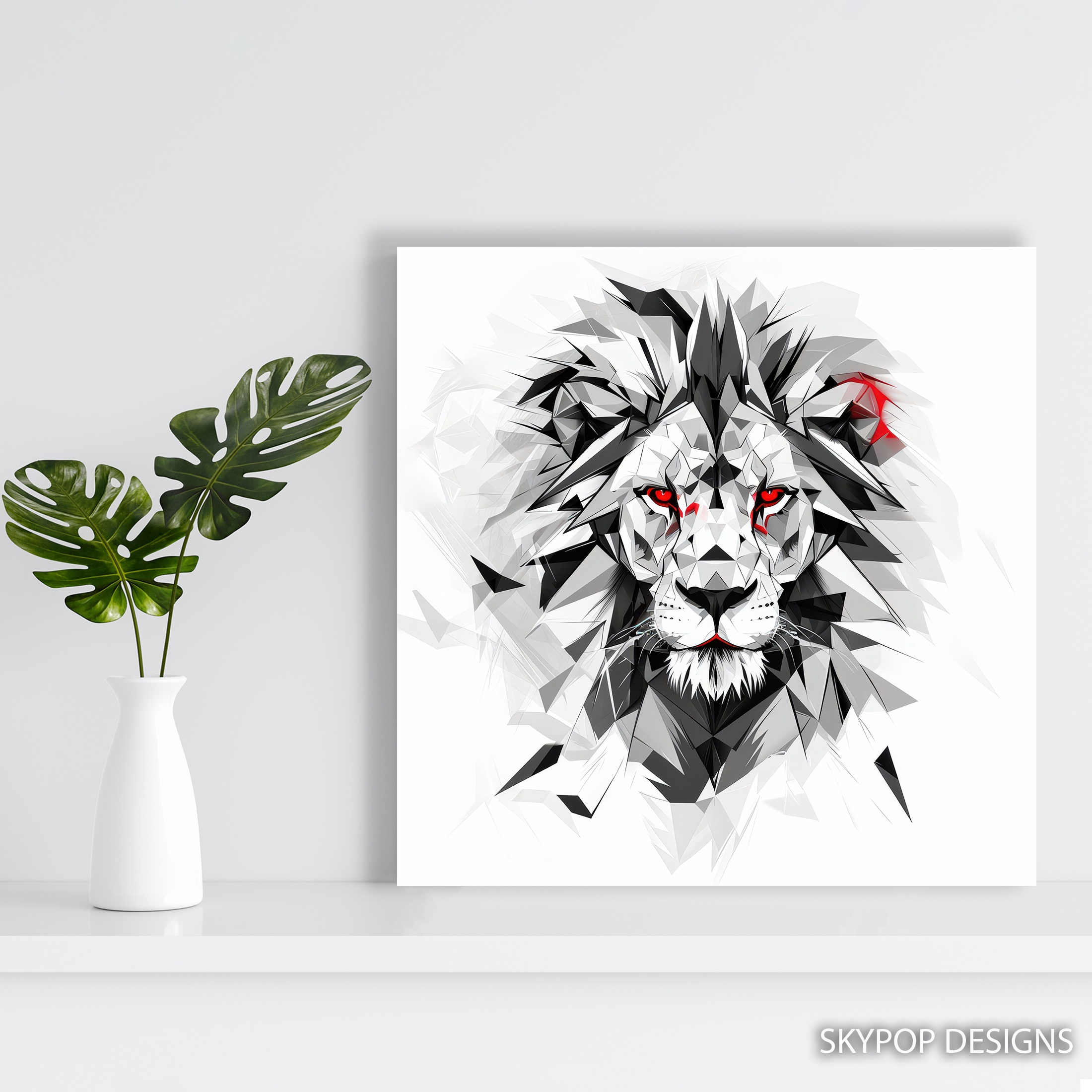 5.jpg Lion's Gaze Art