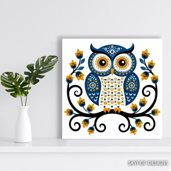 Owl Blossom Art