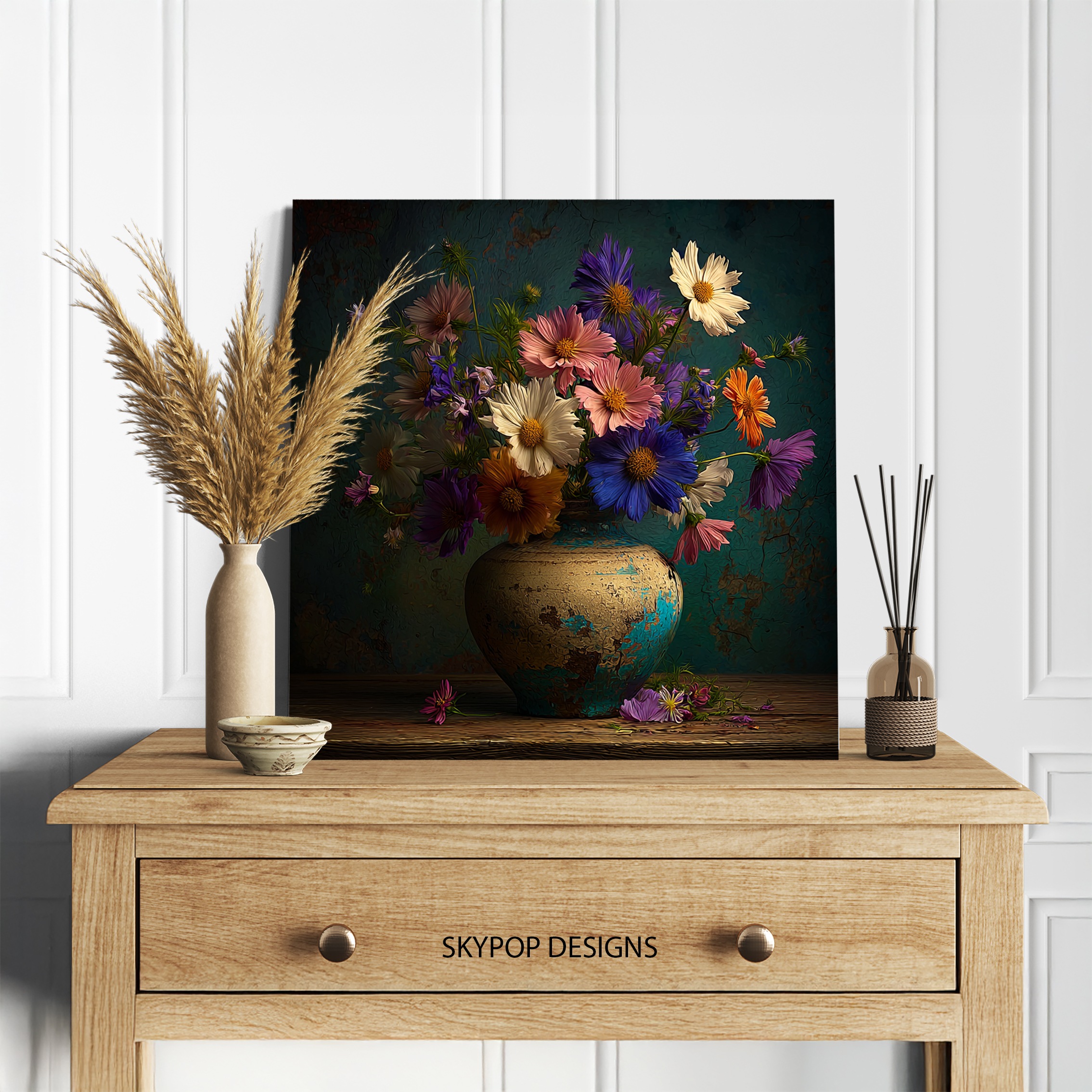 5.jpg Cosmos Bouquet Art