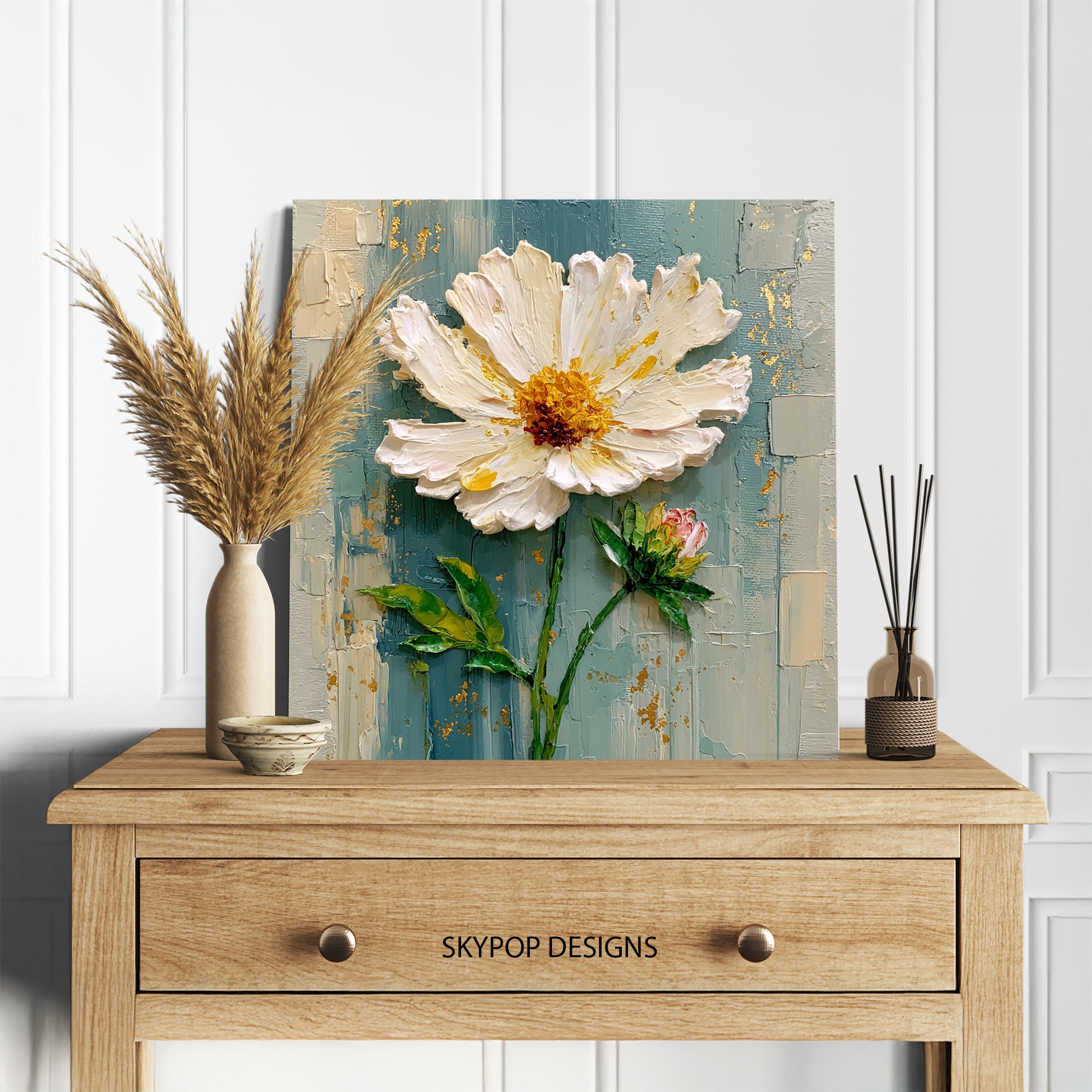 5.jpg White Daisy Art