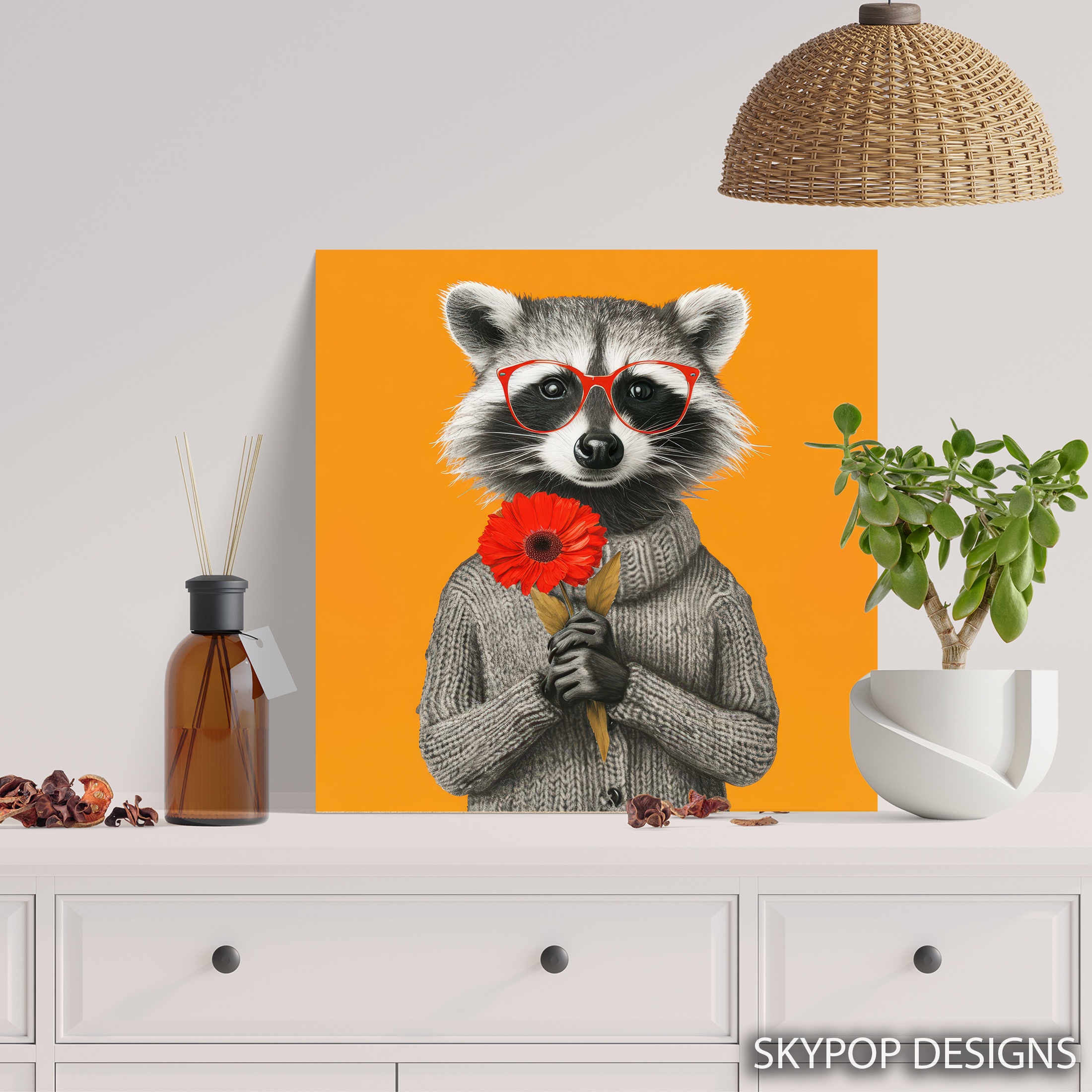 5.jpg Raccoon Art
