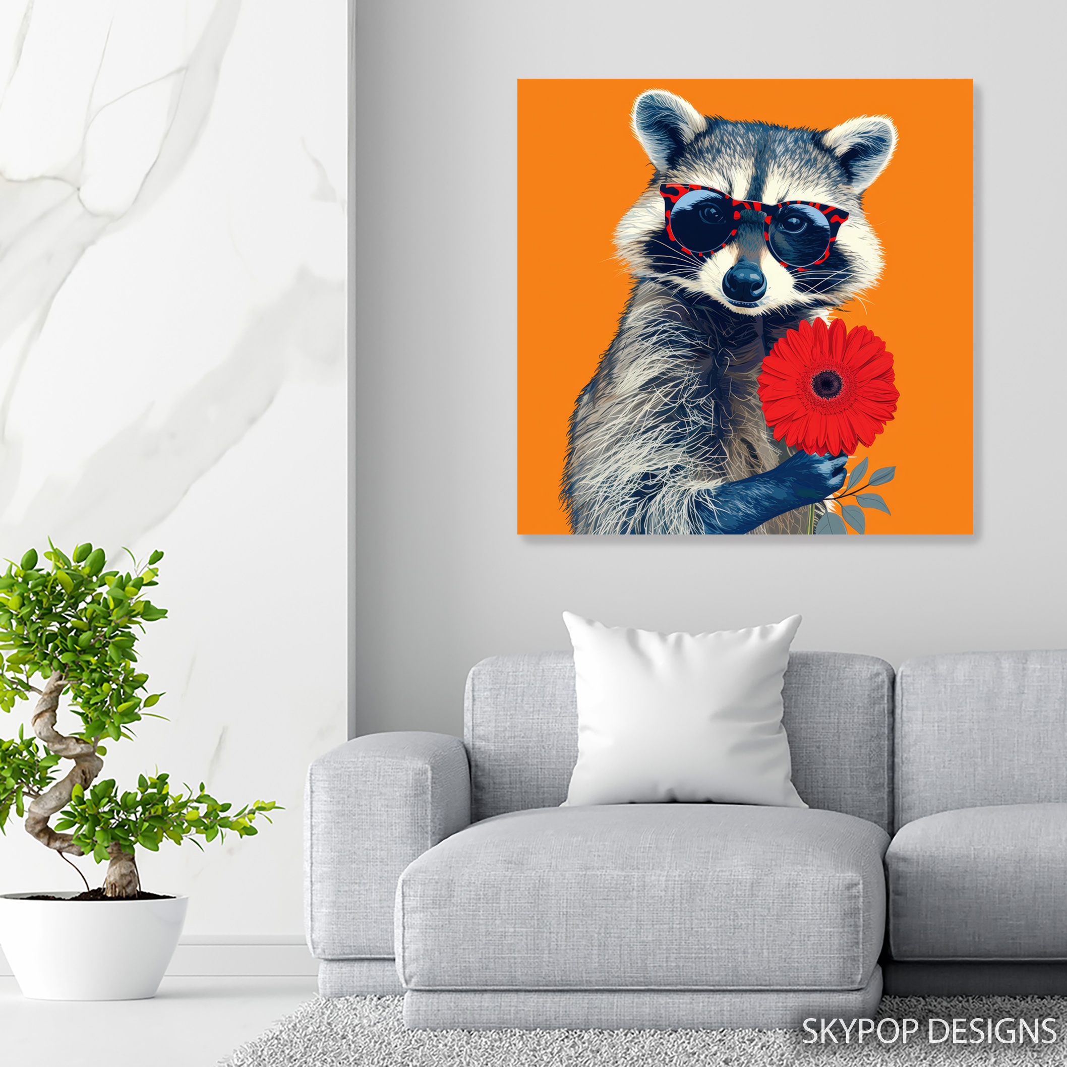 5.jpg Raccoon Art