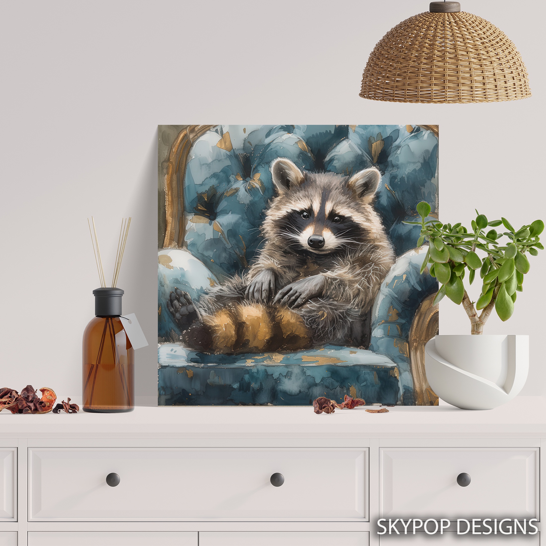 5.jpg Raccoon Art