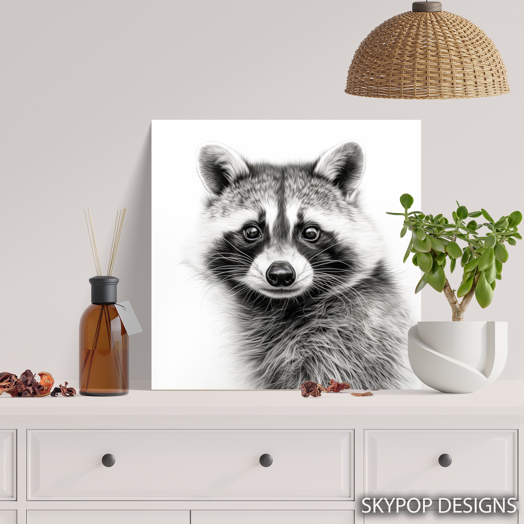 5.jpg Raccoon Art