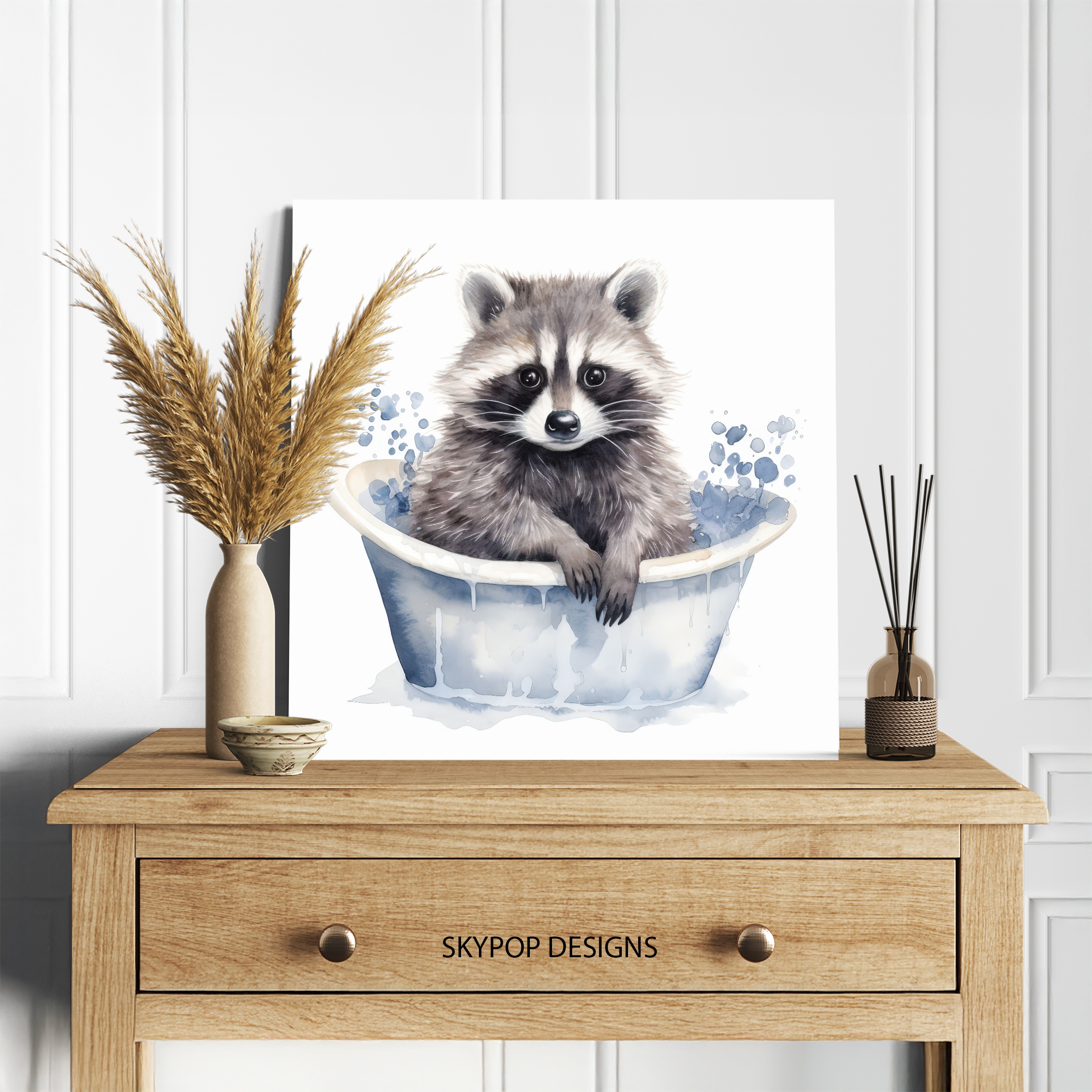5.jpg Raccoon Art