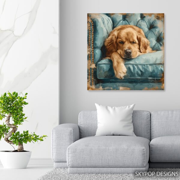 Golden Retriever Art