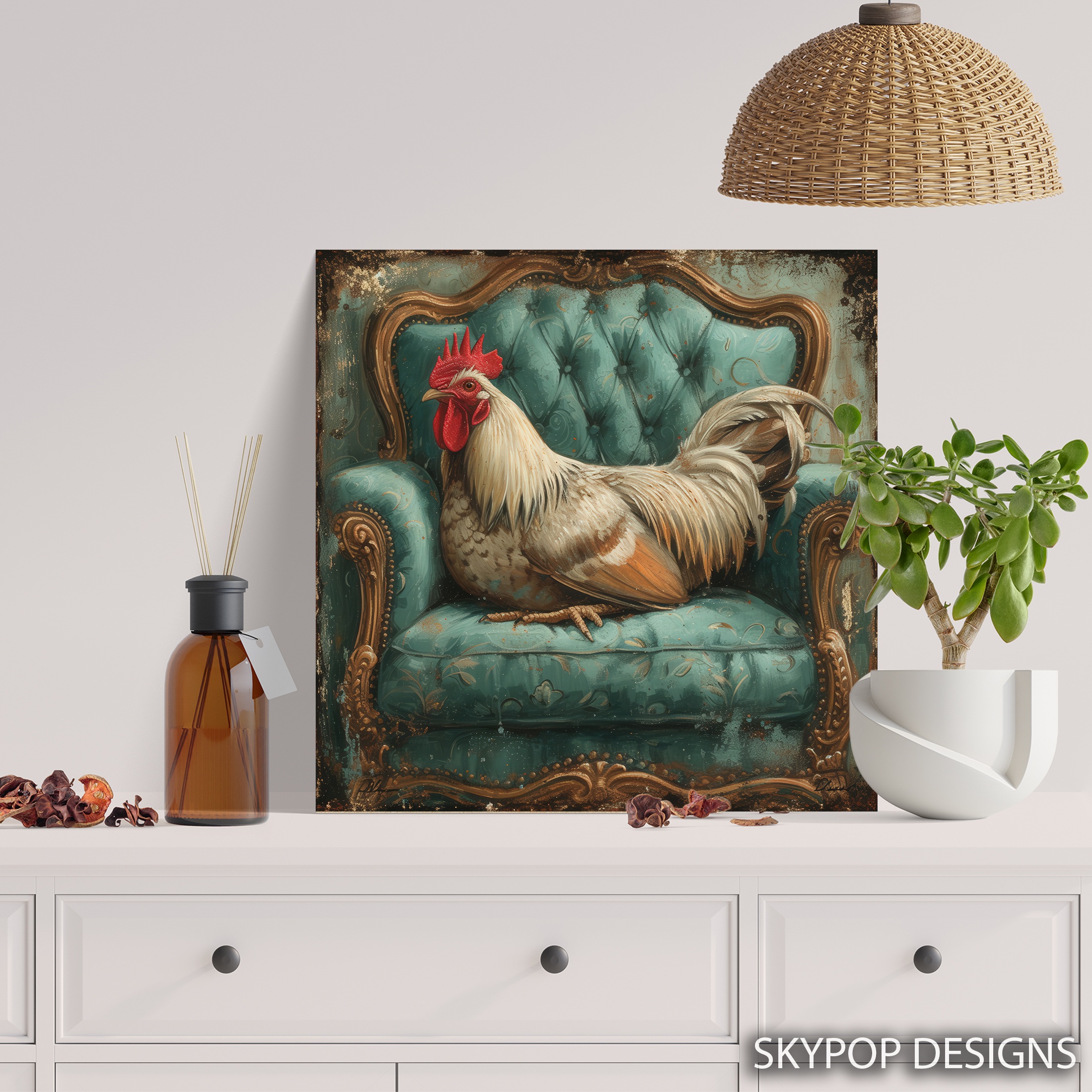 5.jpg Rooster Art