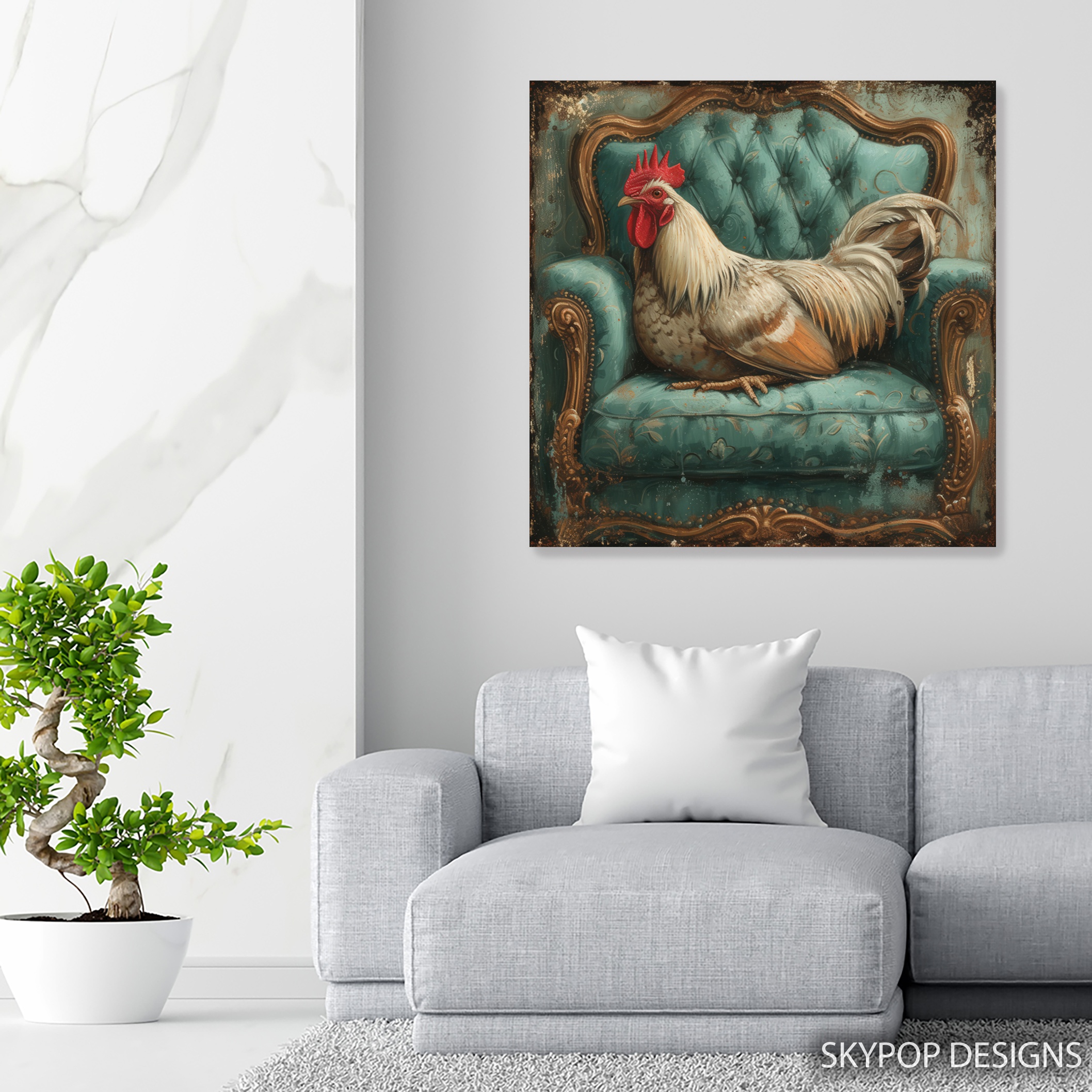 5.jpg Rooster Art