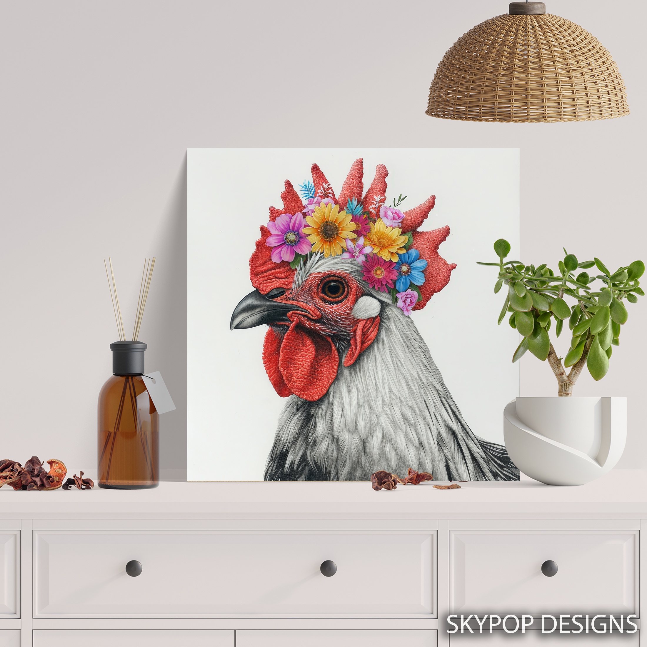 5.jpg Rooster Art