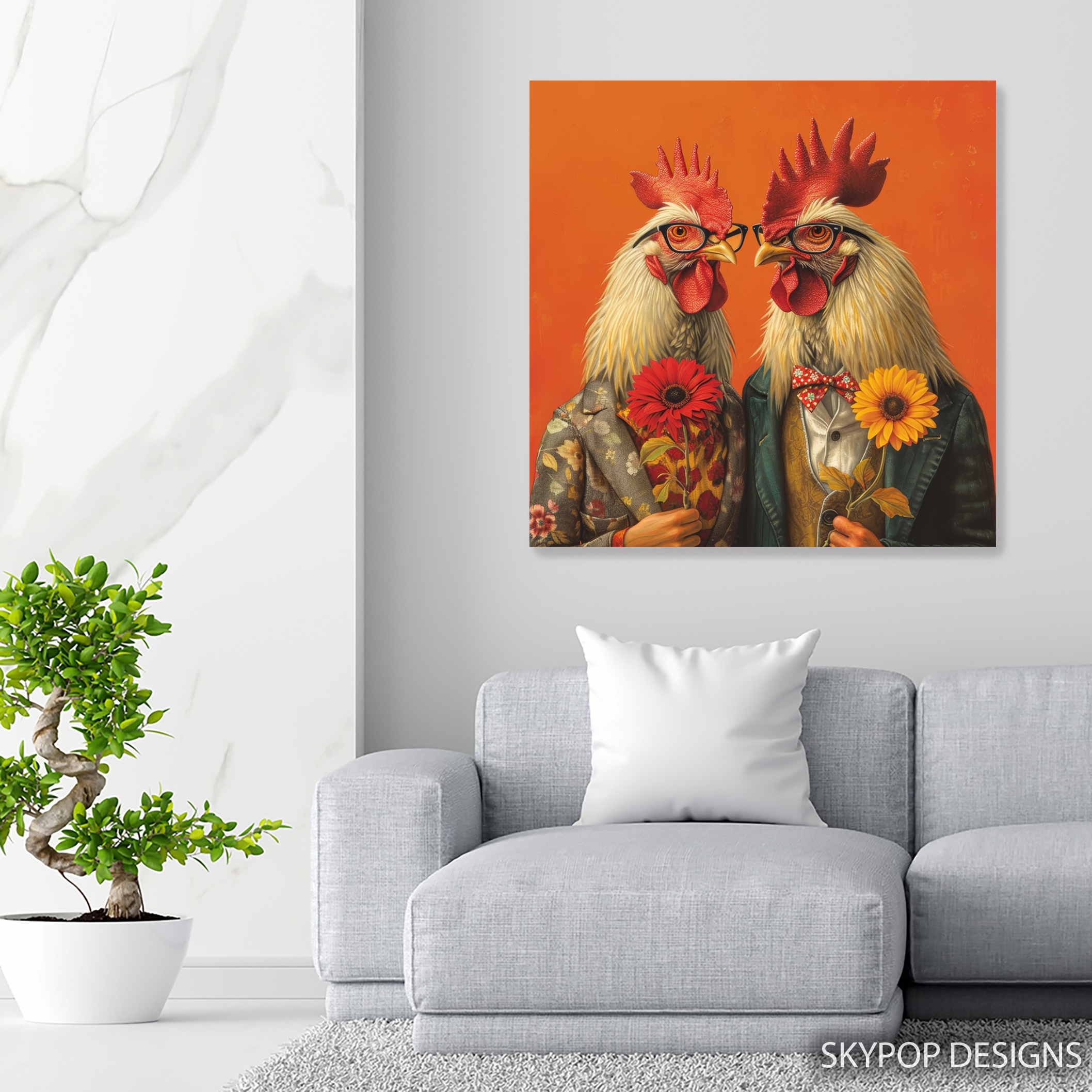 5.jpg Rooster Art