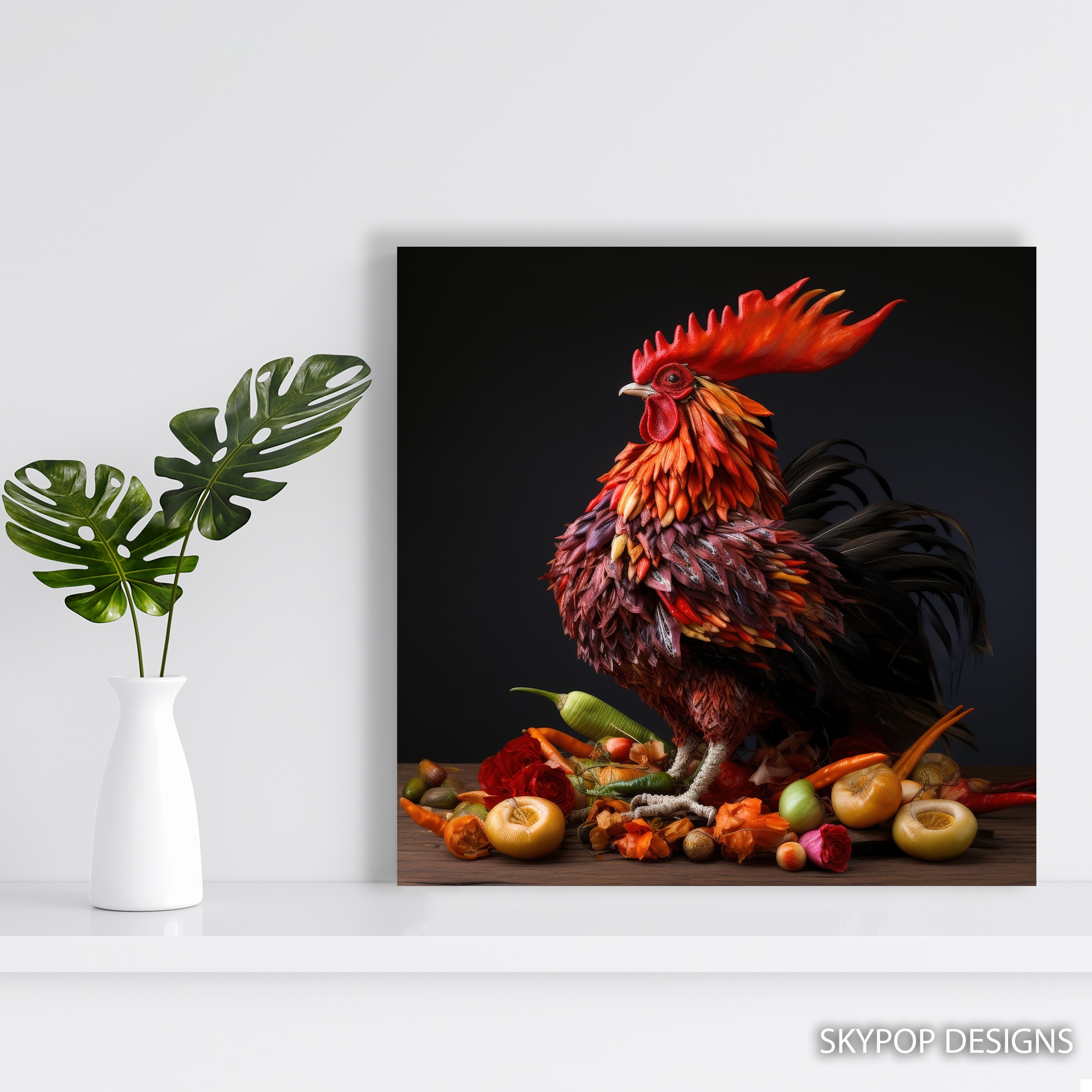 5.jpg Rooster Art