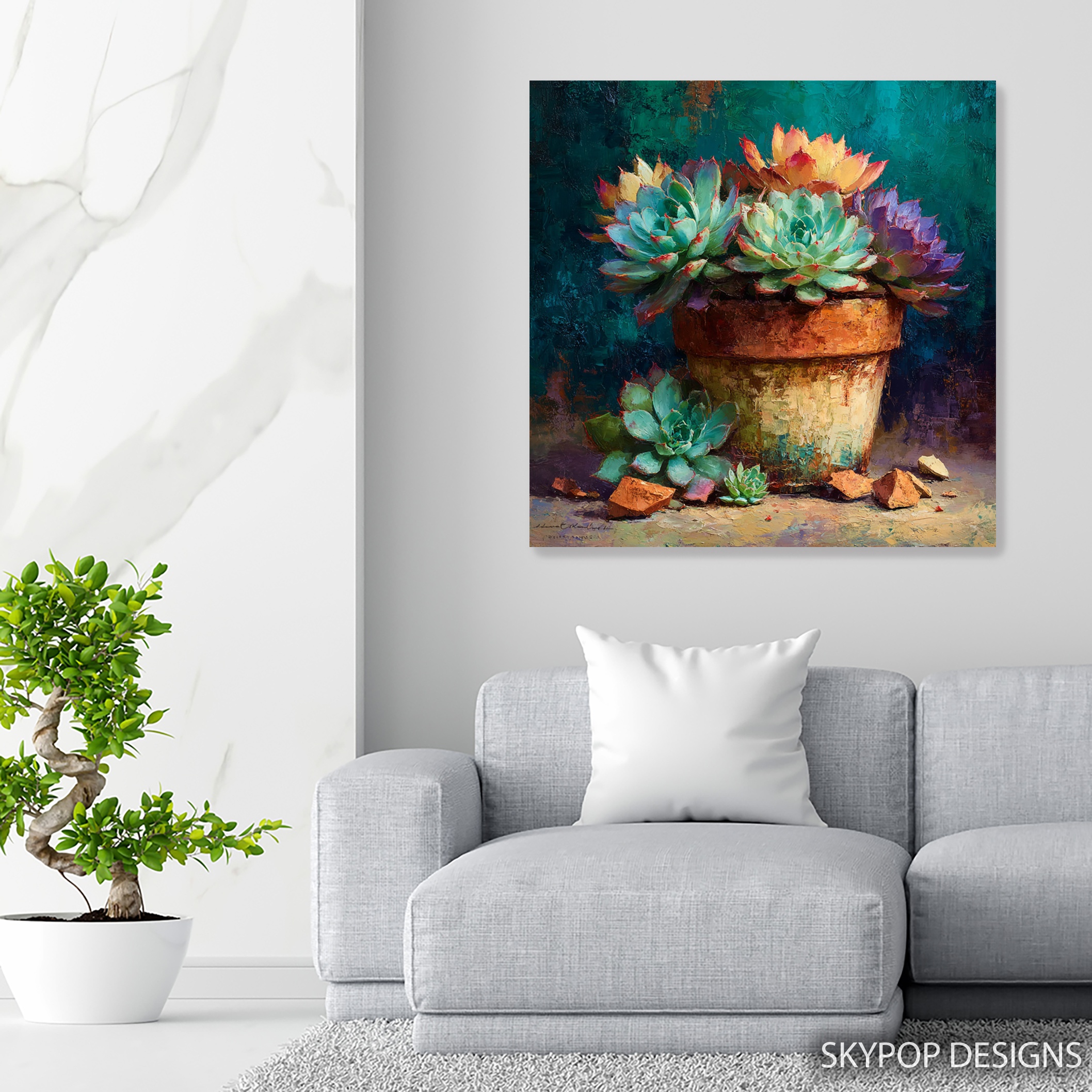 5.jpg Succulent Pot Art