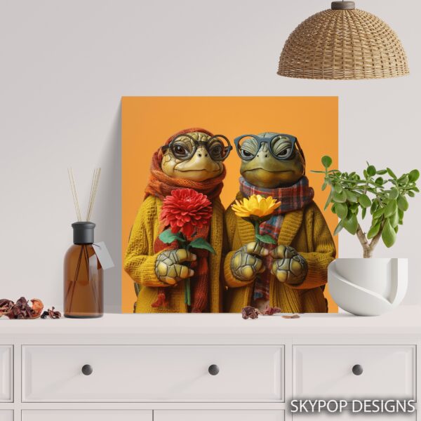 Turtle Couple Art