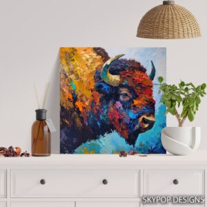 Bison Power Art