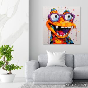 Frog Monster Art