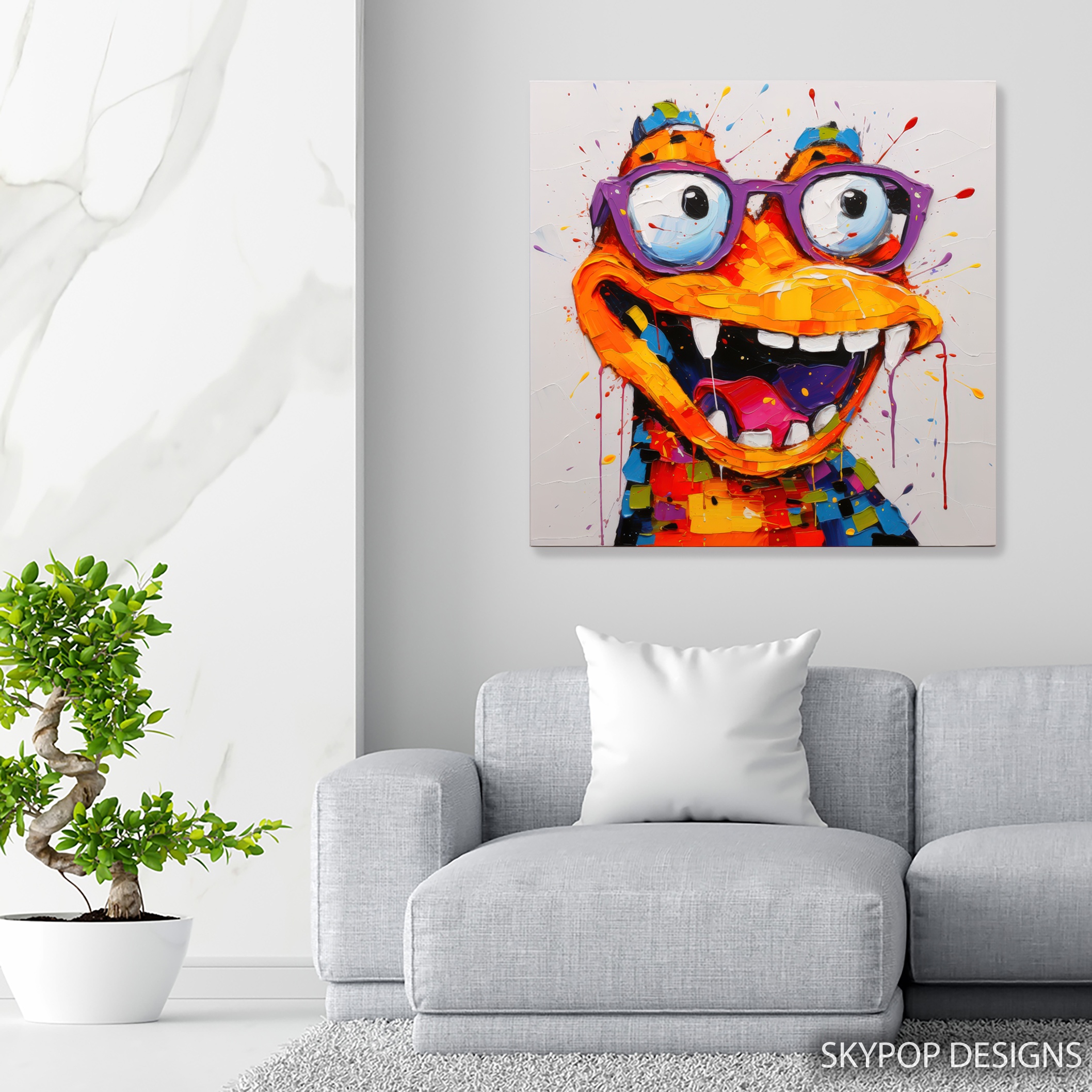 5.jpg Frog Monster Art