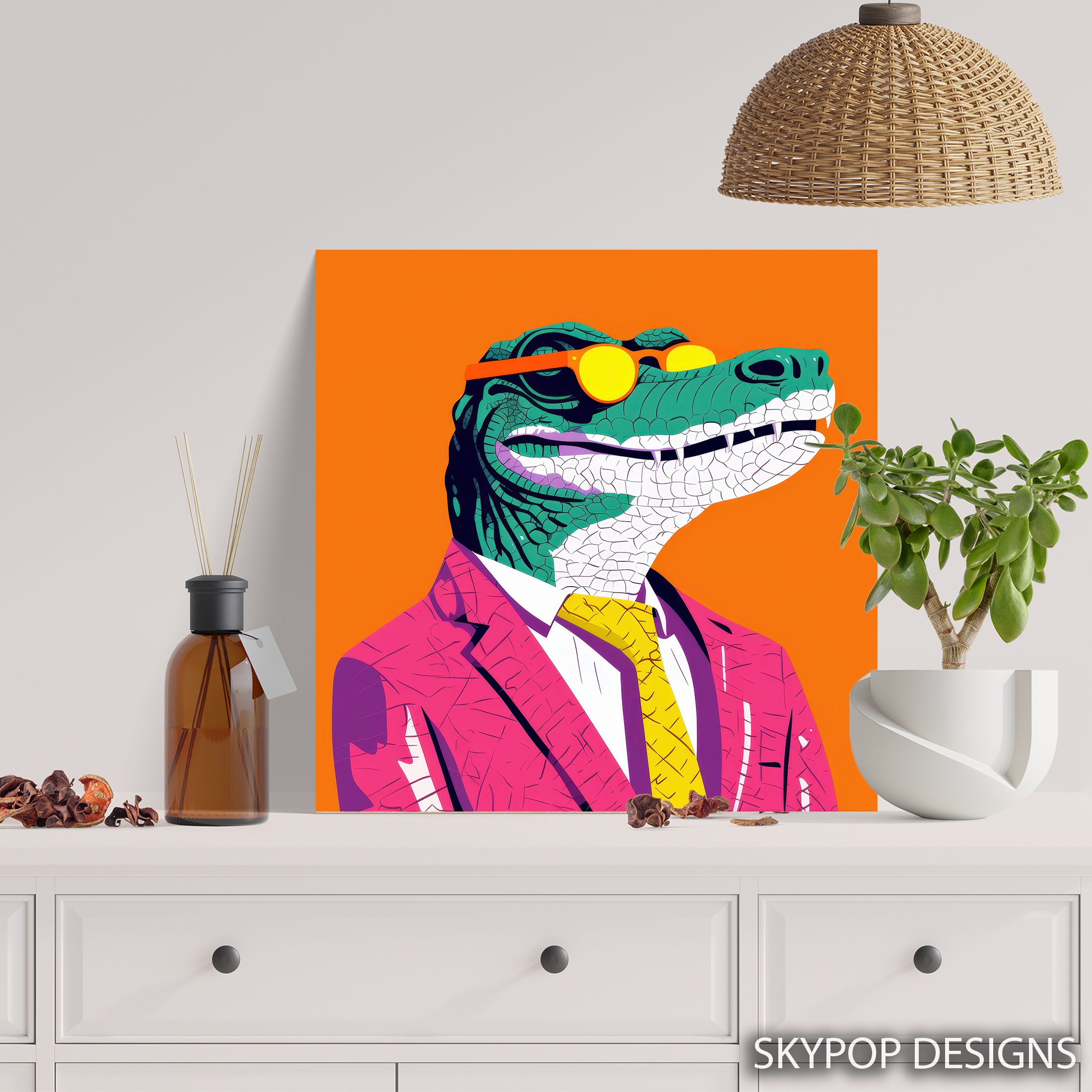 5.jpg Crocodile Art