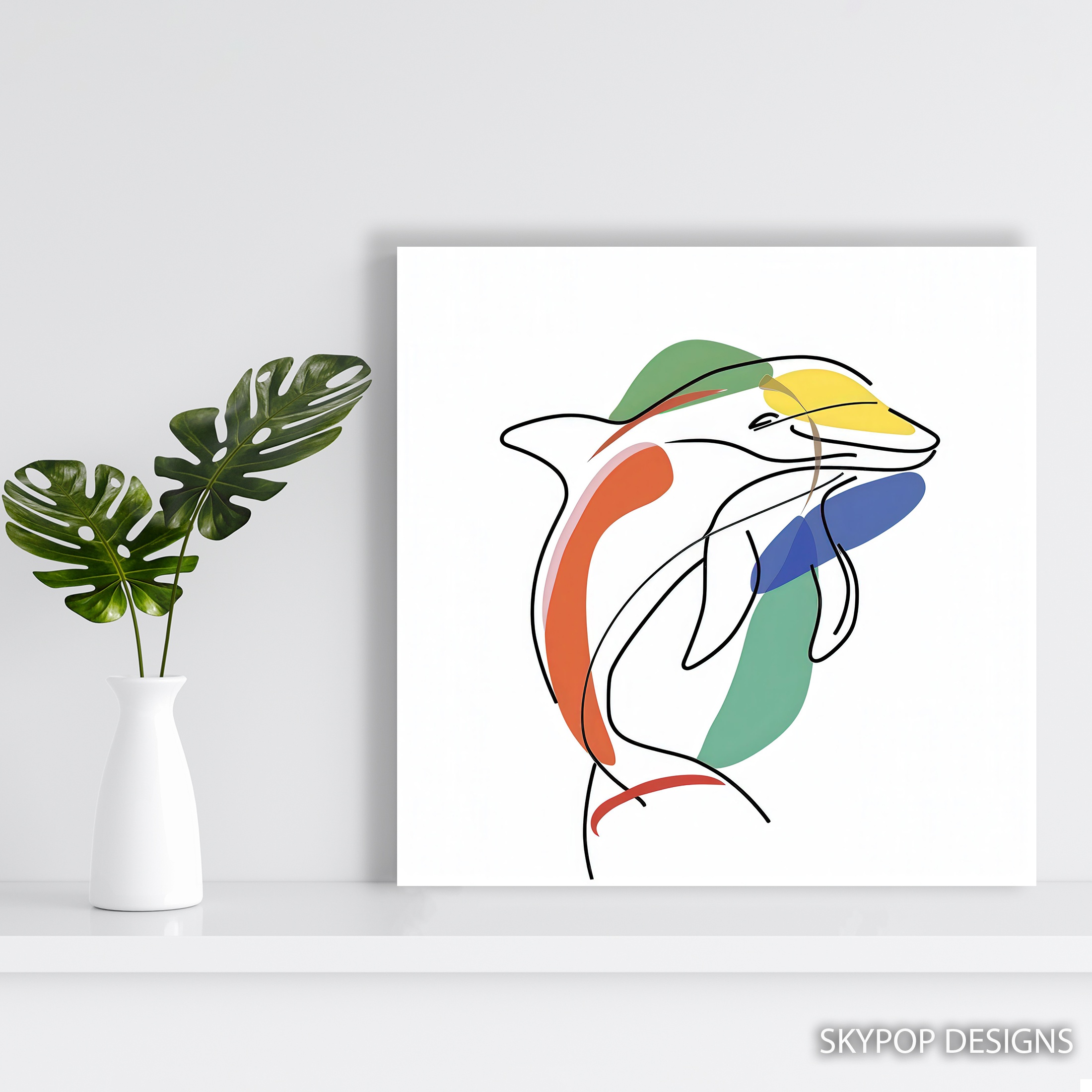 5.jpg Dolphin Art