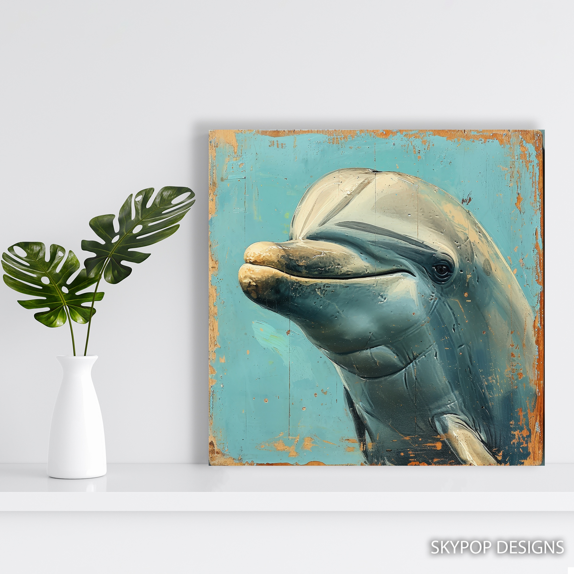 5.jpg Dolphin Art