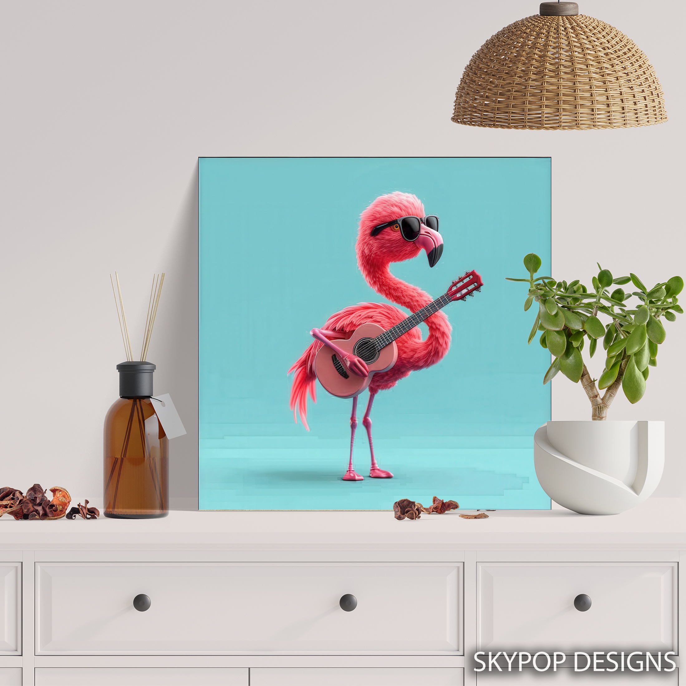 5.jpg Flamingo Jam Session Art