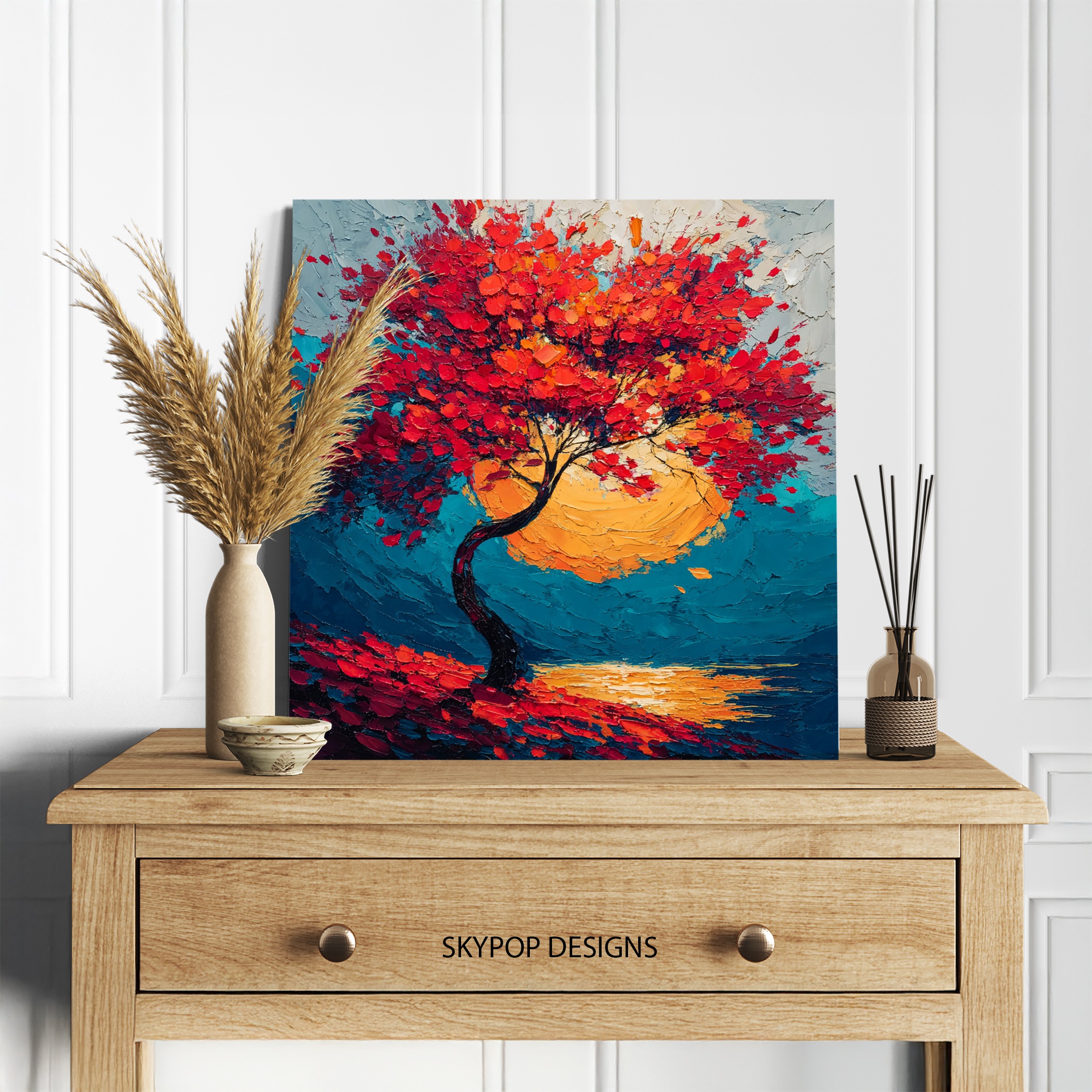 5.jpg Vibrant Autumn Tree Art