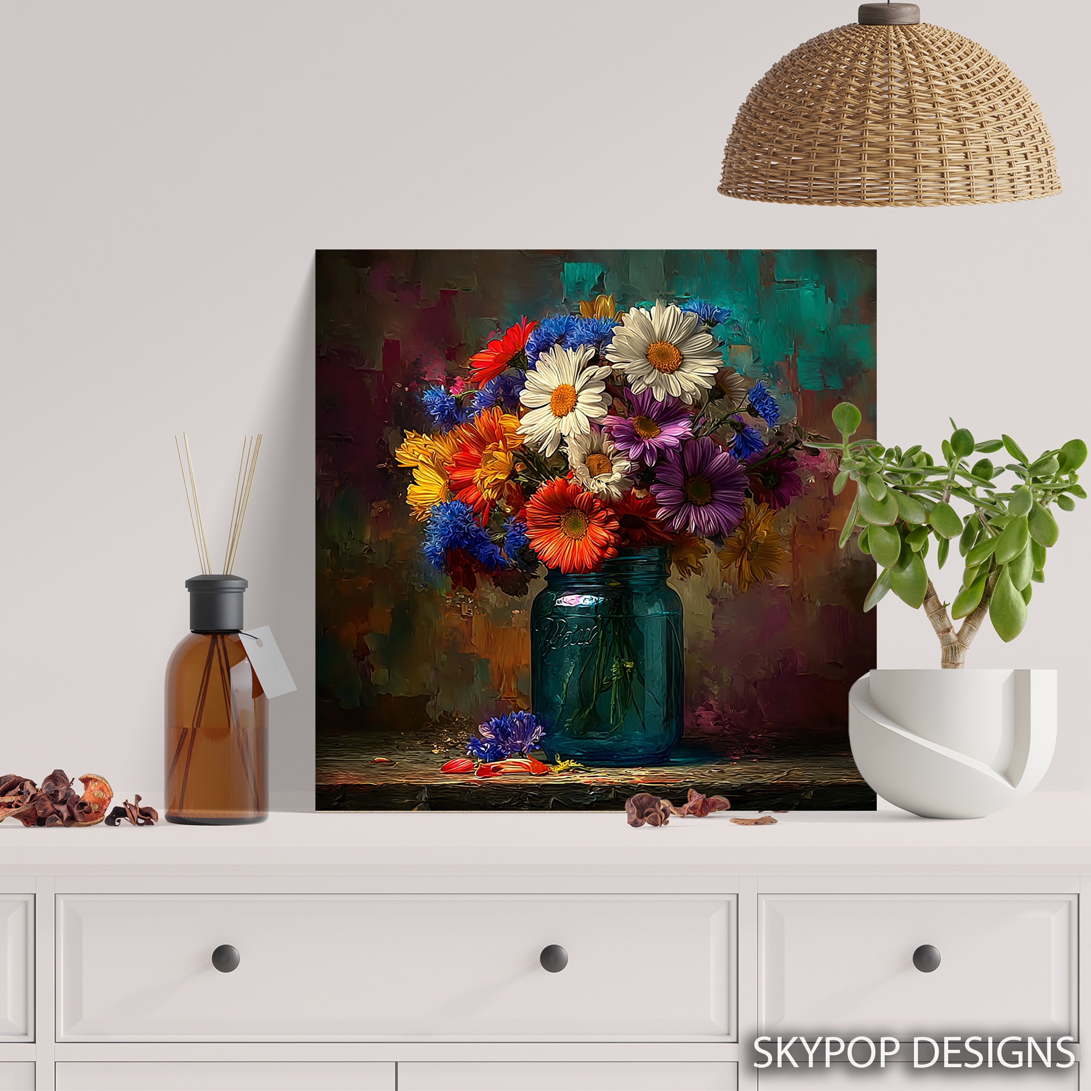 5.jpg Daisy Jar Art