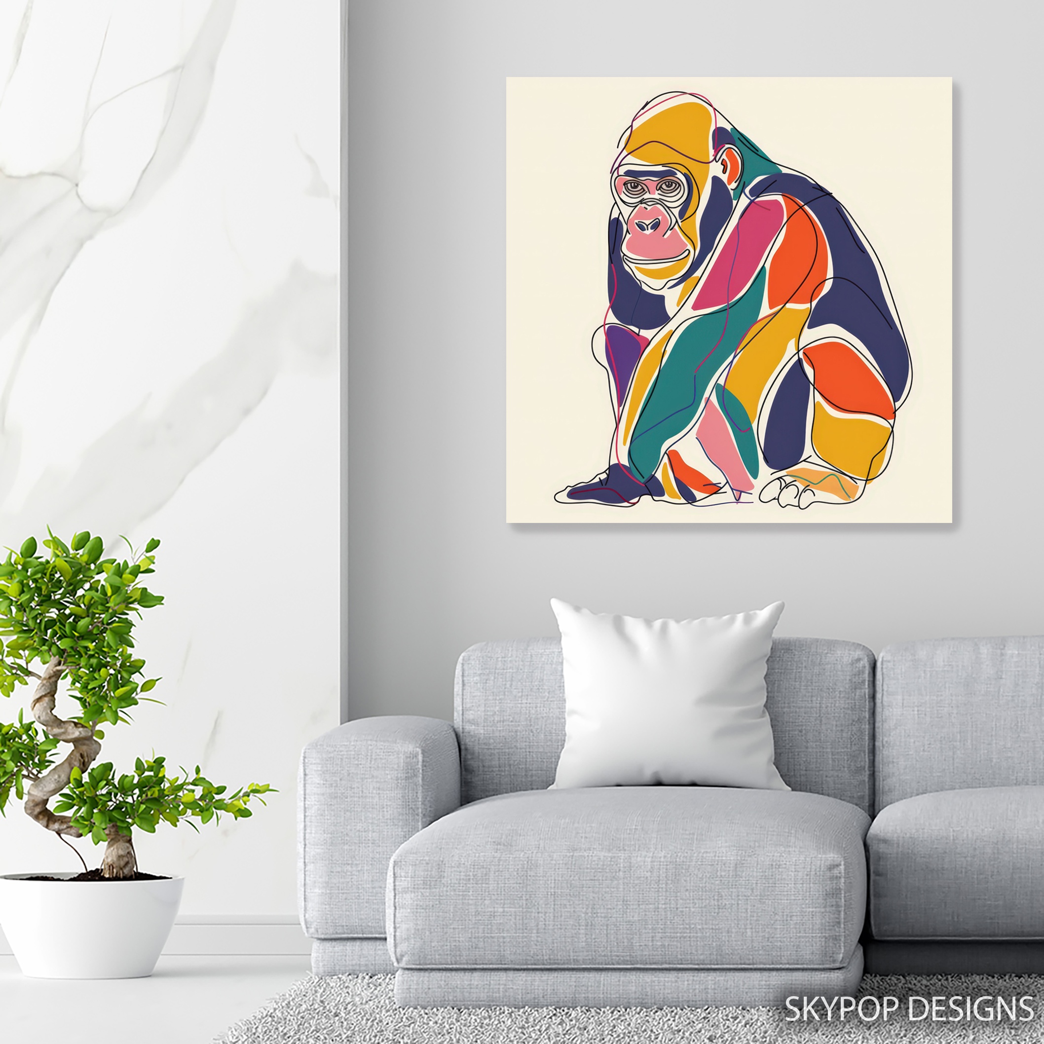 5.jpg Gorilla Art