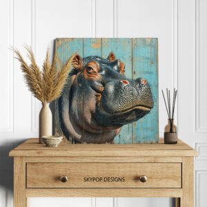Hippopotamus Art