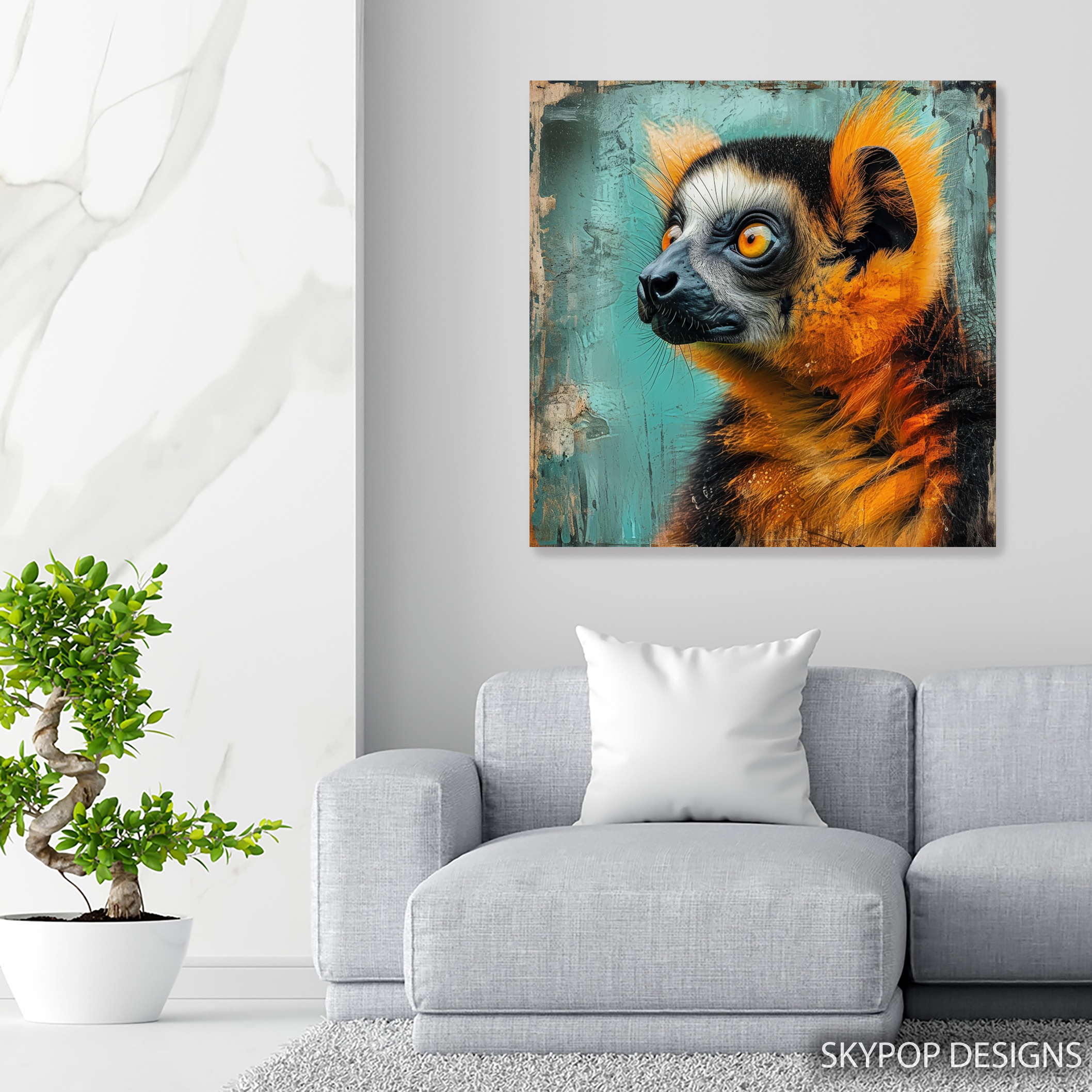 5.jpg Lemur Art