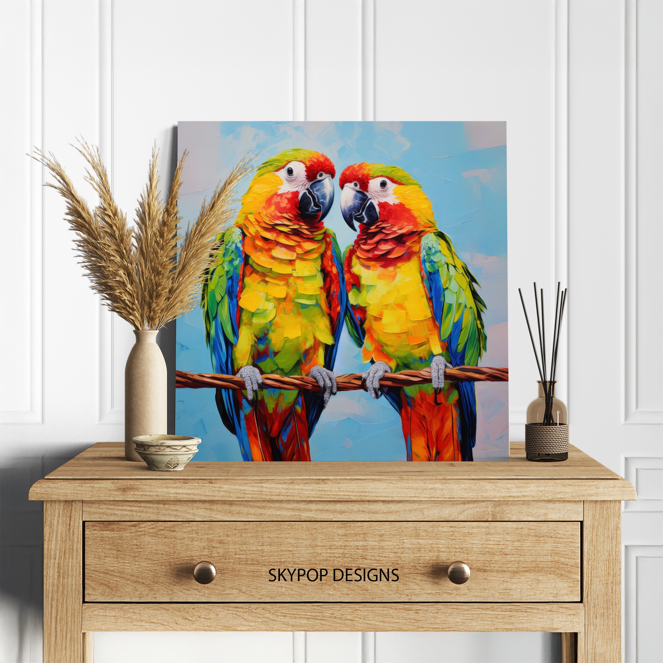 5.jpg Parrot Love Art