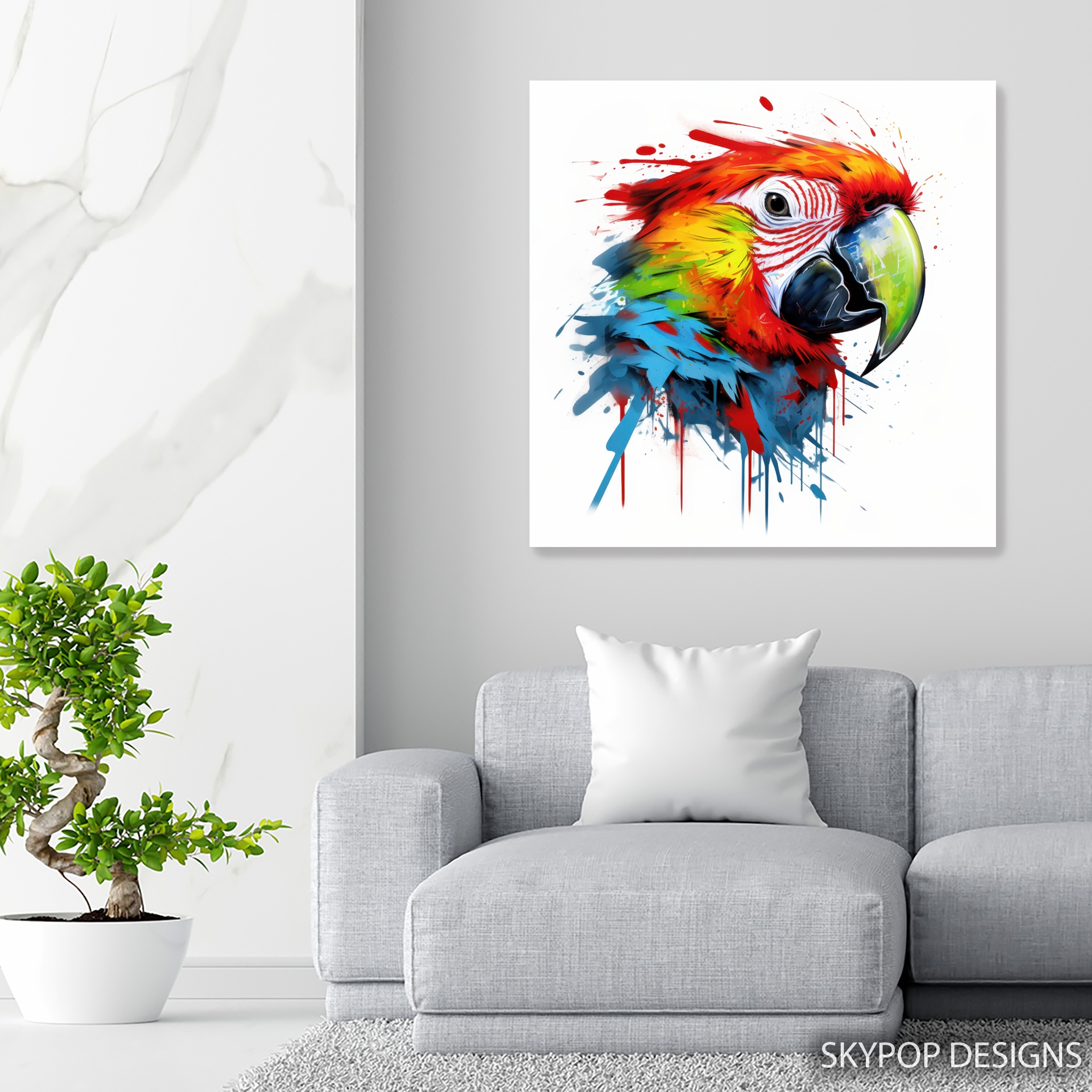 5.jpg Parrot Art