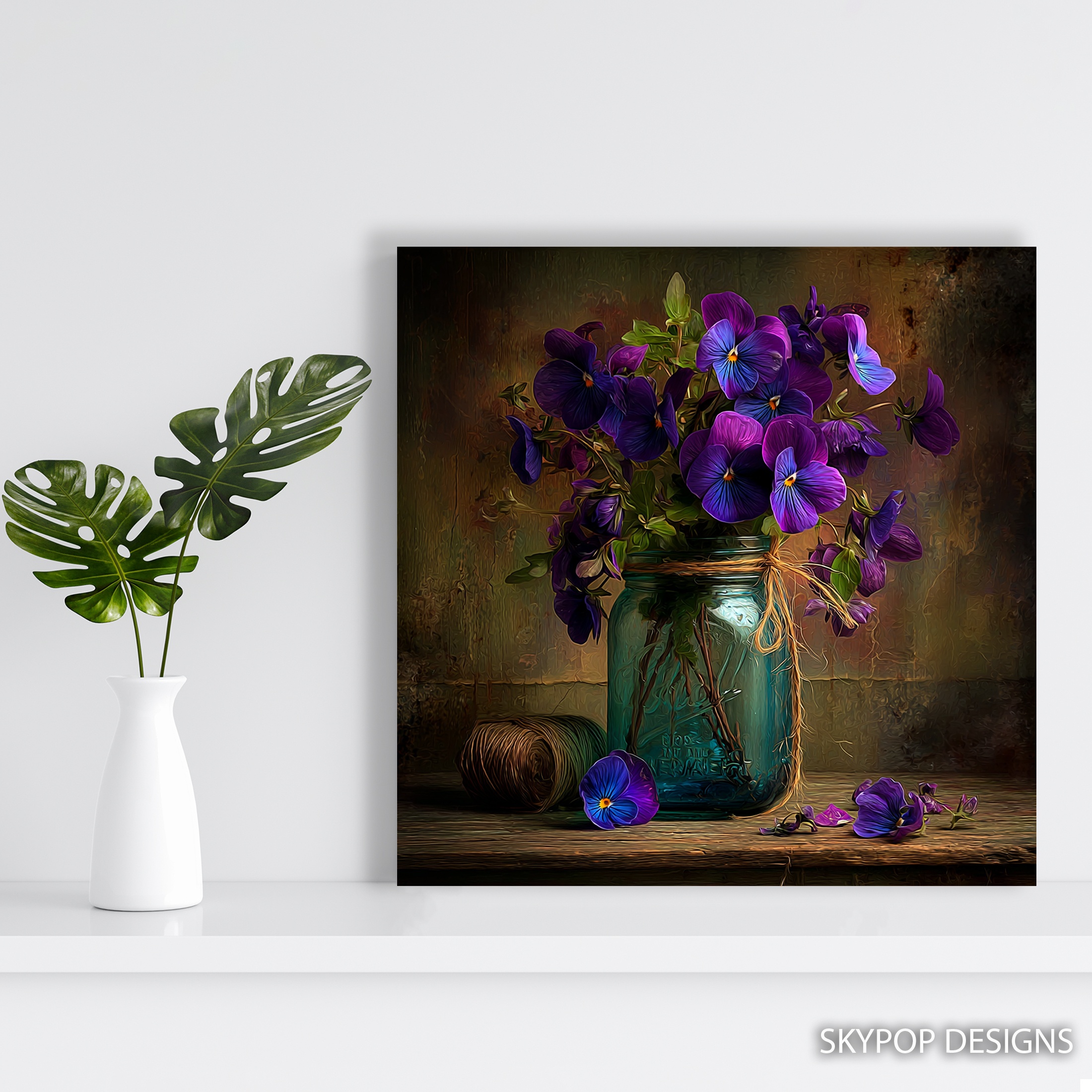 5.jpg Pansy Jar Art