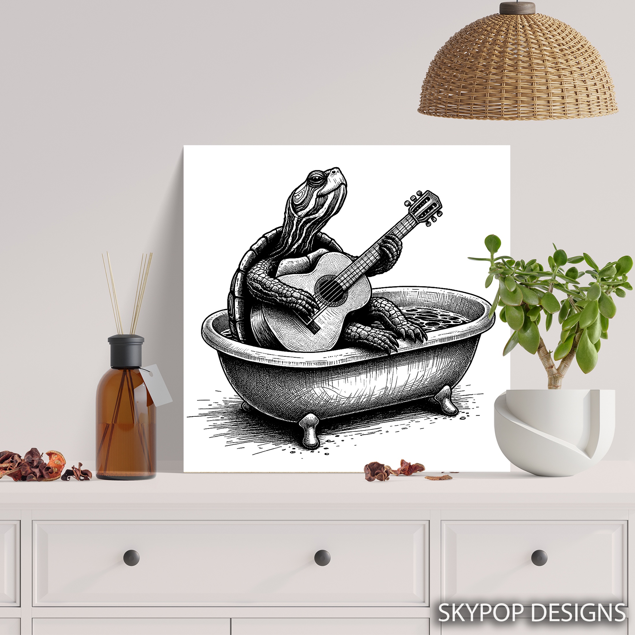 5.jpg Turtle Bath Art
