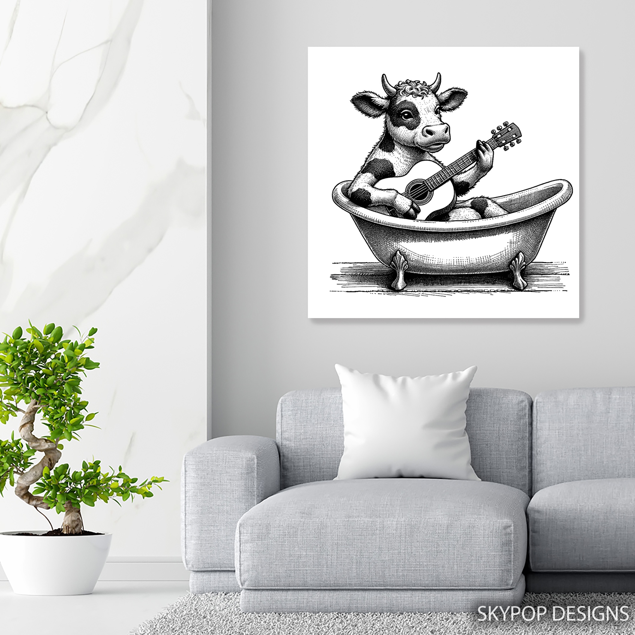 5.jpg Cow Art