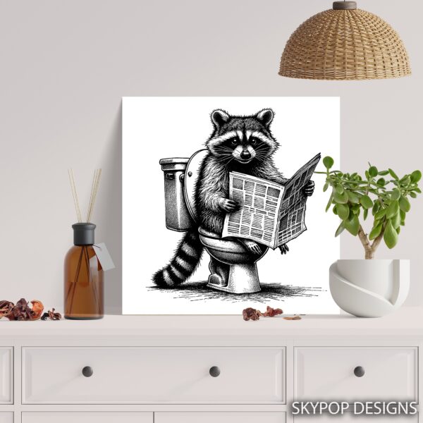 Raccoon Art