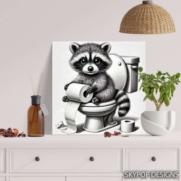 Raccoon Art