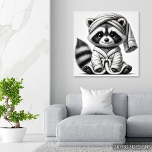 Raccoon Art