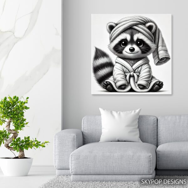 Raccoon Art