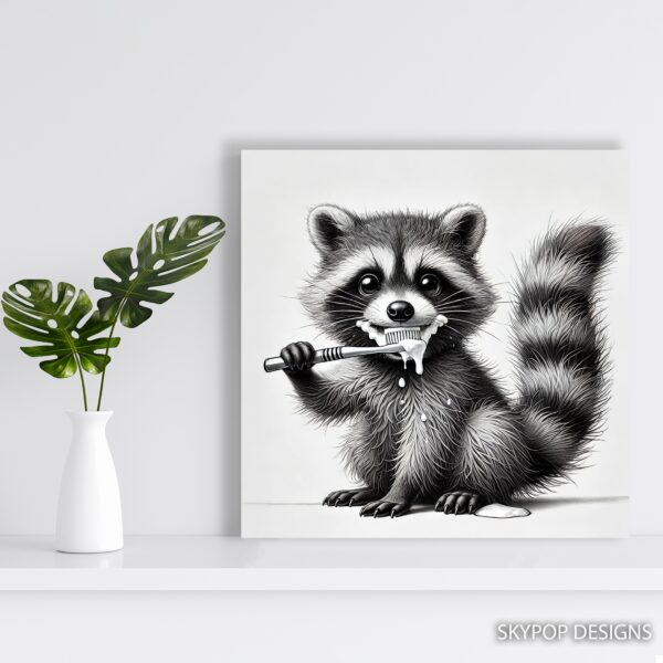 Raccoon Art