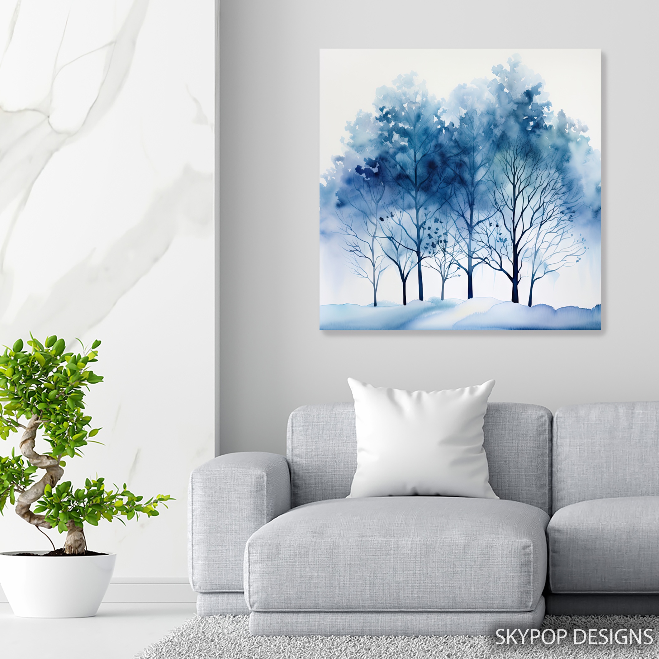 5.jpg Watercolor Forest Art