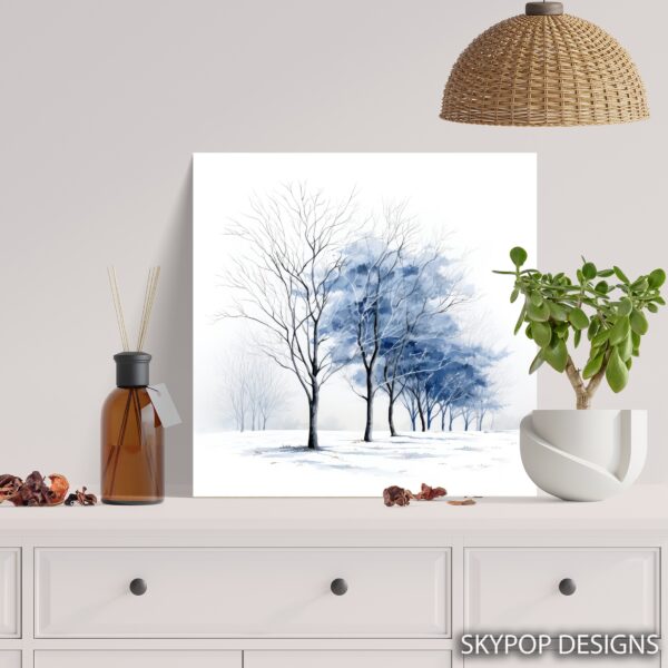 Winter Woods Art