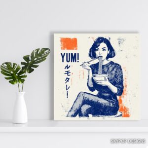 Ramen Noodle Art