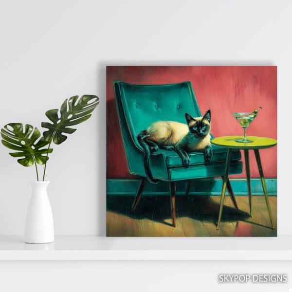Siamese Cat Art