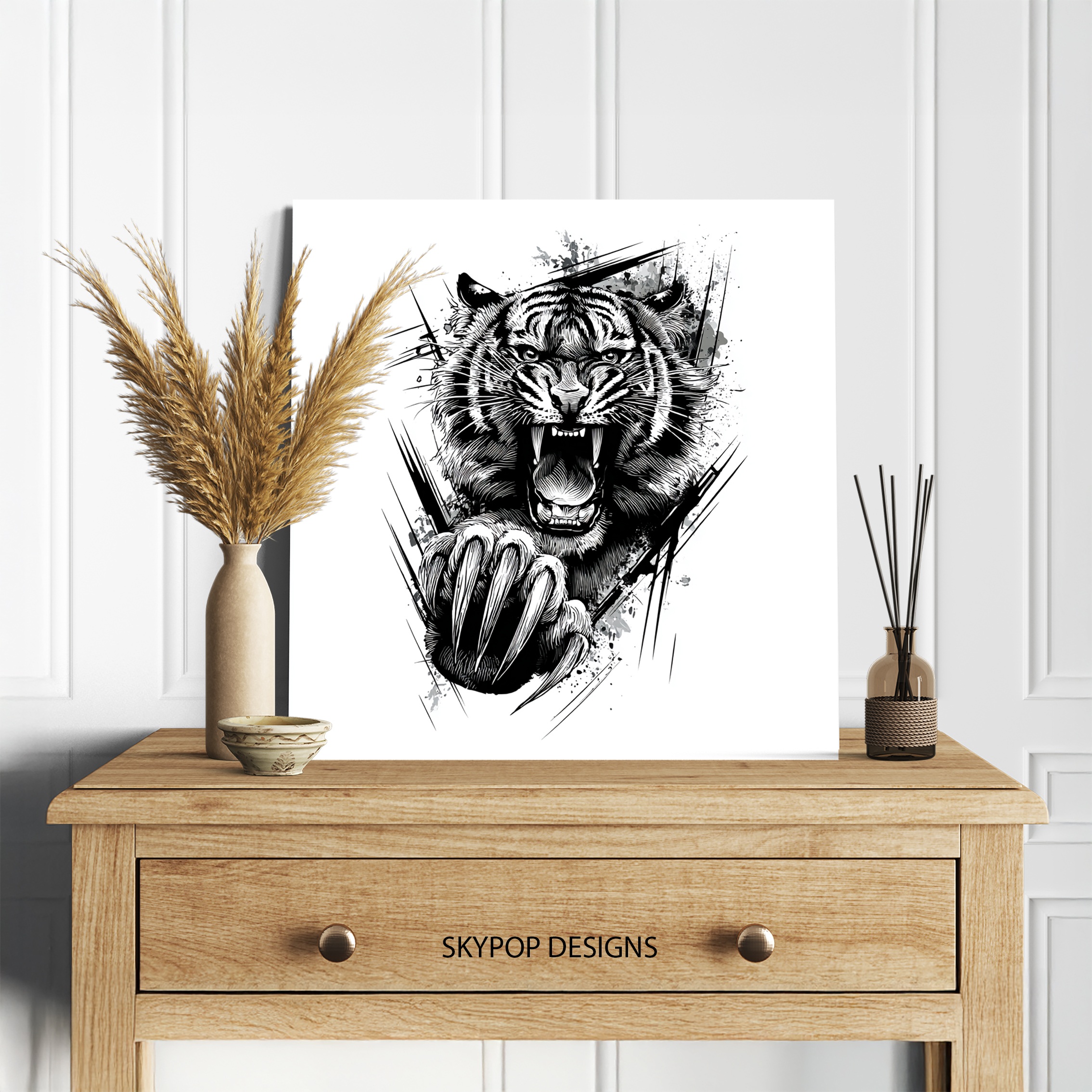 5.jpg Tiger Art