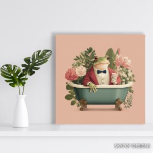 Frog Gentleman Art