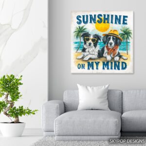 Beach Dogs Art